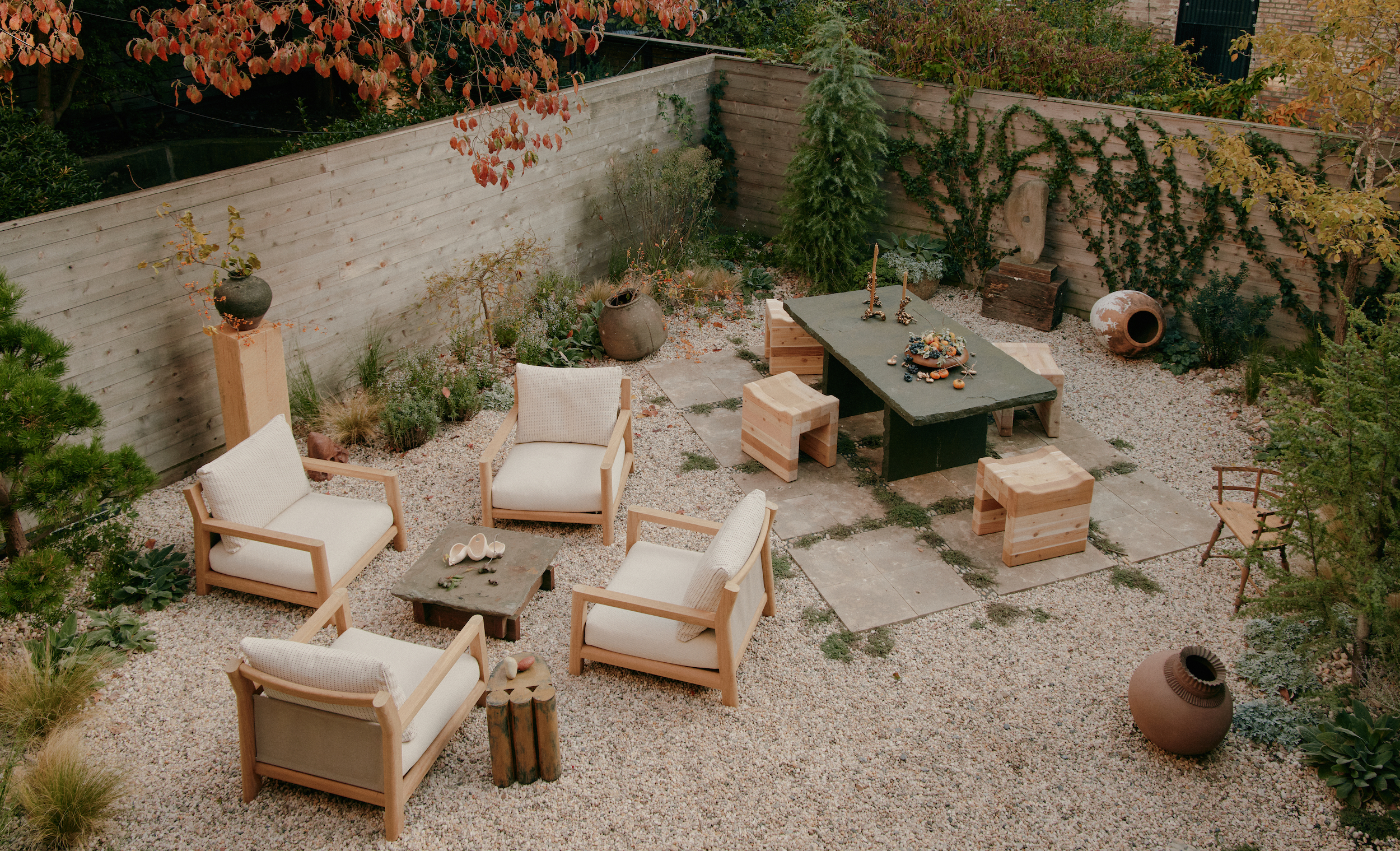 The One Area of Athena’s Brooklyn Home You’ve Never Seen: The Garden!