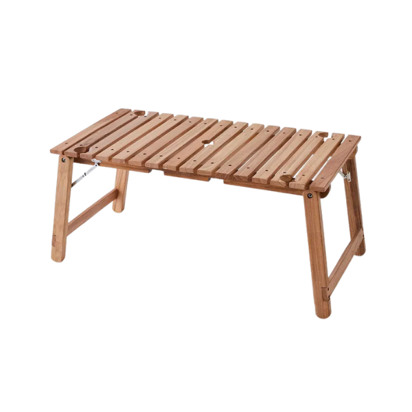 Business and Pleasure Portable Outdoor Teak Wood Table