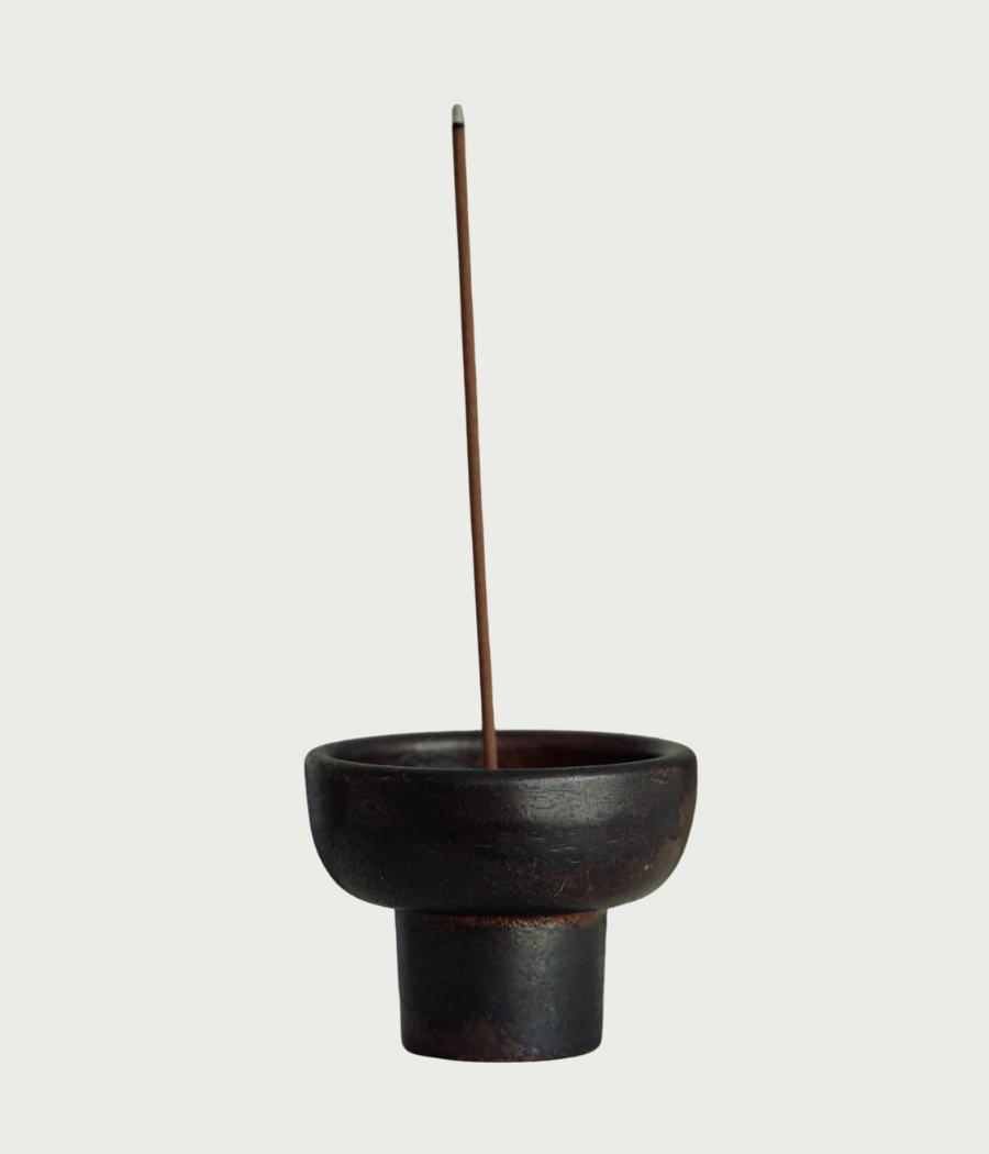 Incense Burner Black Bronze - Studio Henry Wilson