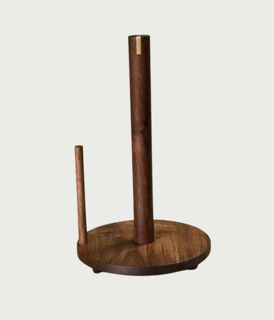 Flat Top Paper Towel Holder - The Wooden Palate
